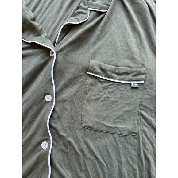 NWOT Cozy Earth Bamboo Stretch-Knit Short Sleeve & Pant Pajama Set $140 2XL F15 - Picture 6 of 9